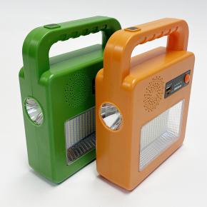 Solar Rechargeable Bluetooth Speaker Camping Light